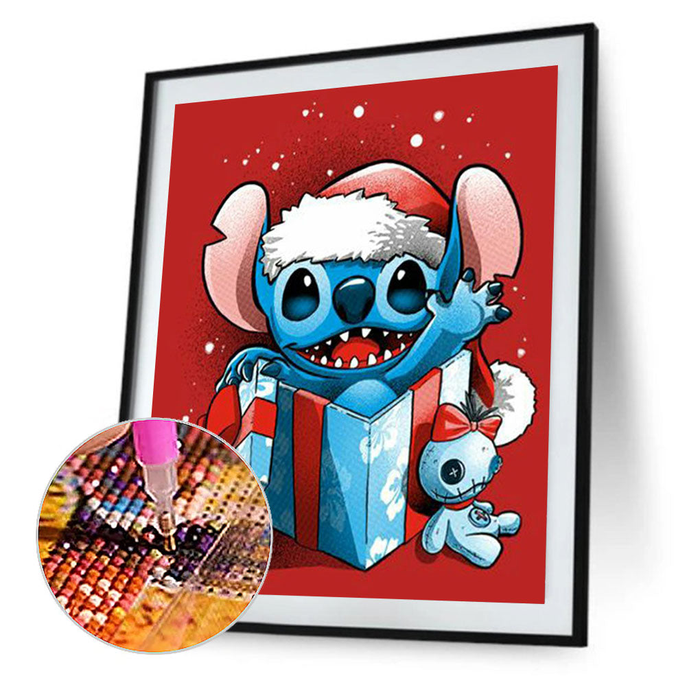 Christmas Stitch 30*40CM(Canvas) Full Square Drill Diamond Painting