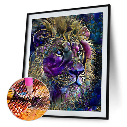 Fantasy Lion - Full Round Drill Diamond Painting 50*60CM