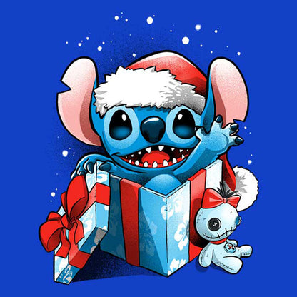 Cartoon Christmas Stitch - Full Round Drill Diamond Painting 30*30CM