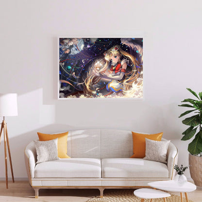 Water Ice Moon - Full Round Drill Diamond Painting 40*30CM