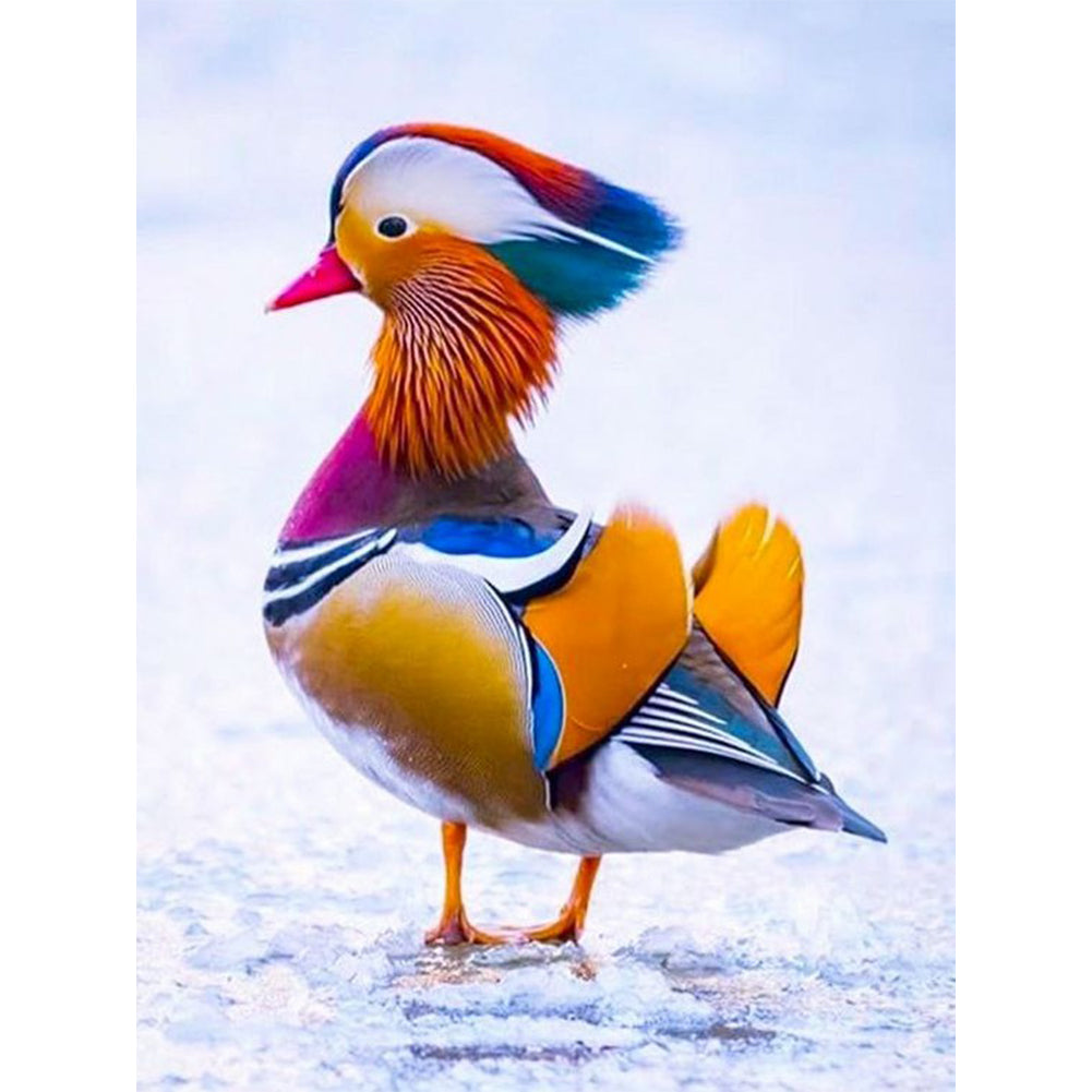 Mandarin Duck - Full Round Drill Diamond Painting 30*40CM