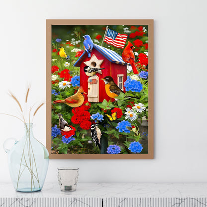 Tit - Full Round Drill Diamond Painting 30*40CM