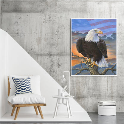 Eagle - Full Round Drill Diamond Painting 50*60CM