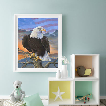 Eagle - Full Round Drill Diamond Painting 50*60CM