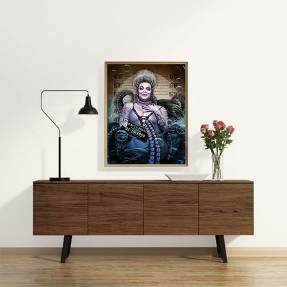 Wanted Ursula - Full Round Drill Diamond Painting 30*40CM