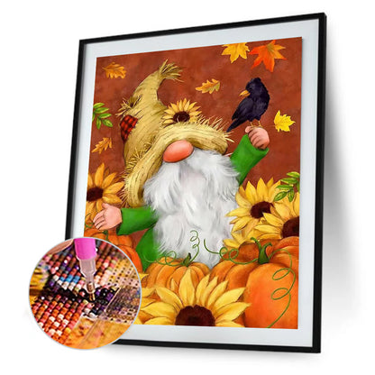 Pumpkin Goblin - Full Round Drill Diamond Painting 30*40CM