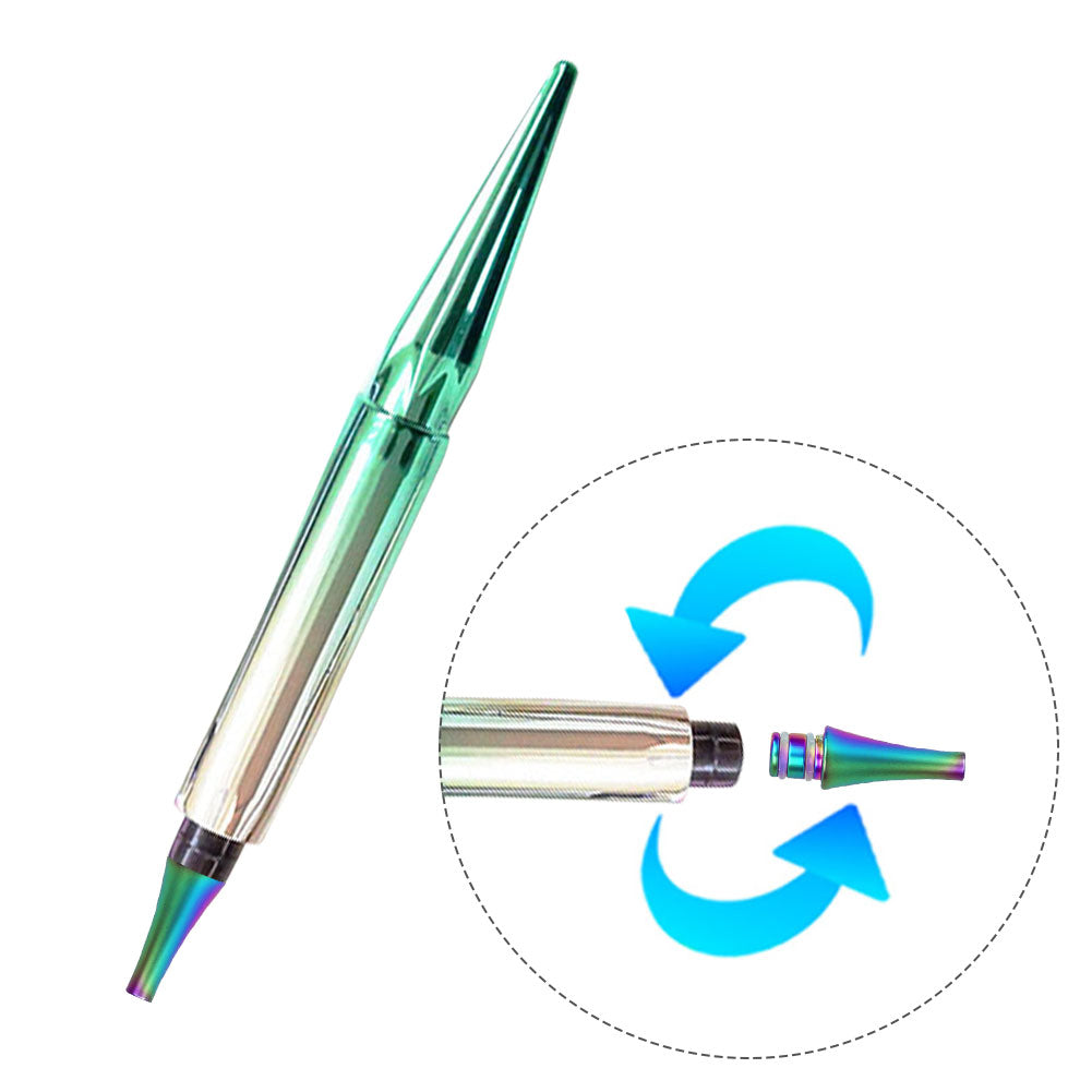 Diamond Drawing Tool Point Drill Pen Tip (DIY Color Stainless Steel Tip Metal)