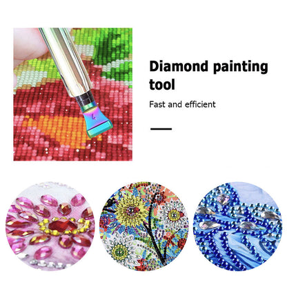 Diamond Drawing Tool Point Drill Pen Tip (DIY Color Stainless Steel Tip Metal)