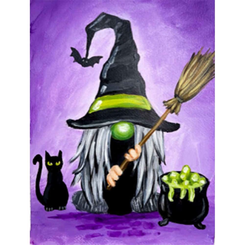 Halloween Goblins - Full Round Drill Diamond Painting 30*40CM