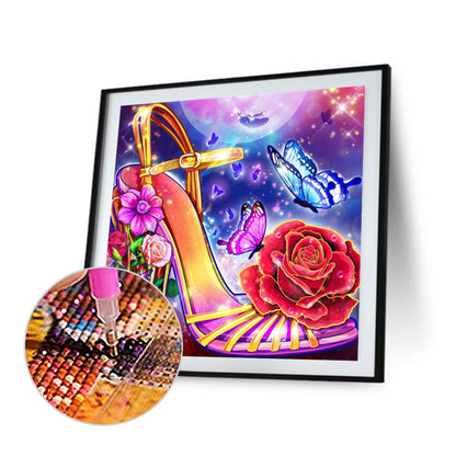 Colorful High Heels - Full Round Drill Diamond Painting 30*30CM