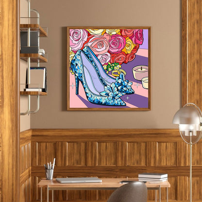 Colorful High Heels - Full Round Drill Diamond Painting 30*30CM
