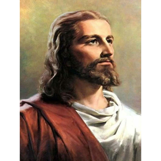 Jesus 50*60CM(Canvas) Full Round Drill Diamond Painting