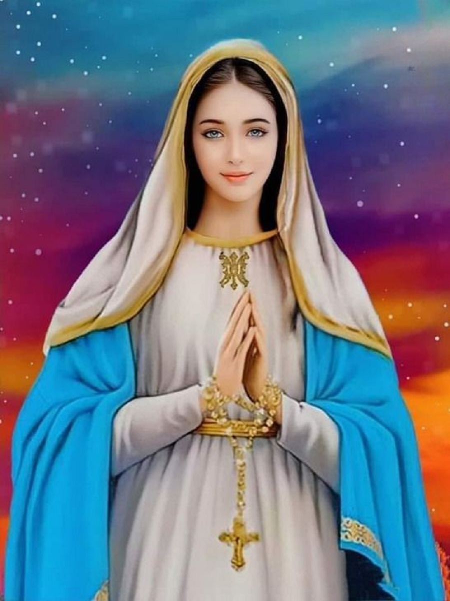 Religion - Full Round Drill Diamond Painting 30*40CM