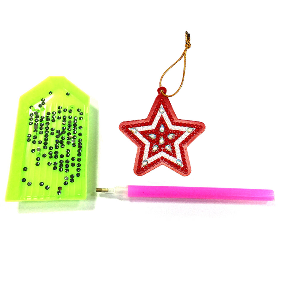 Festive Ornaments (Single Sided Shaped Diamonds)
