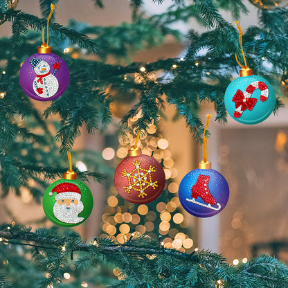 Festive Ornaments (Single Sided Shaped Diamonds)