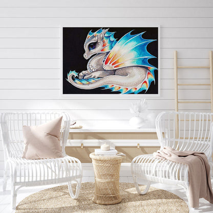 Dragon - Full Round Drill Diamond Painting 60*50CM