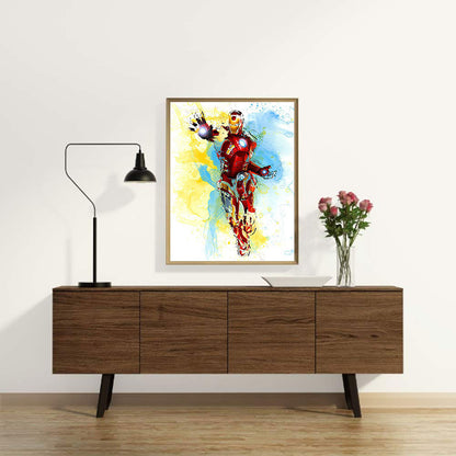 Iron Man - Full Round Drill Diamond Painting 50*60CM