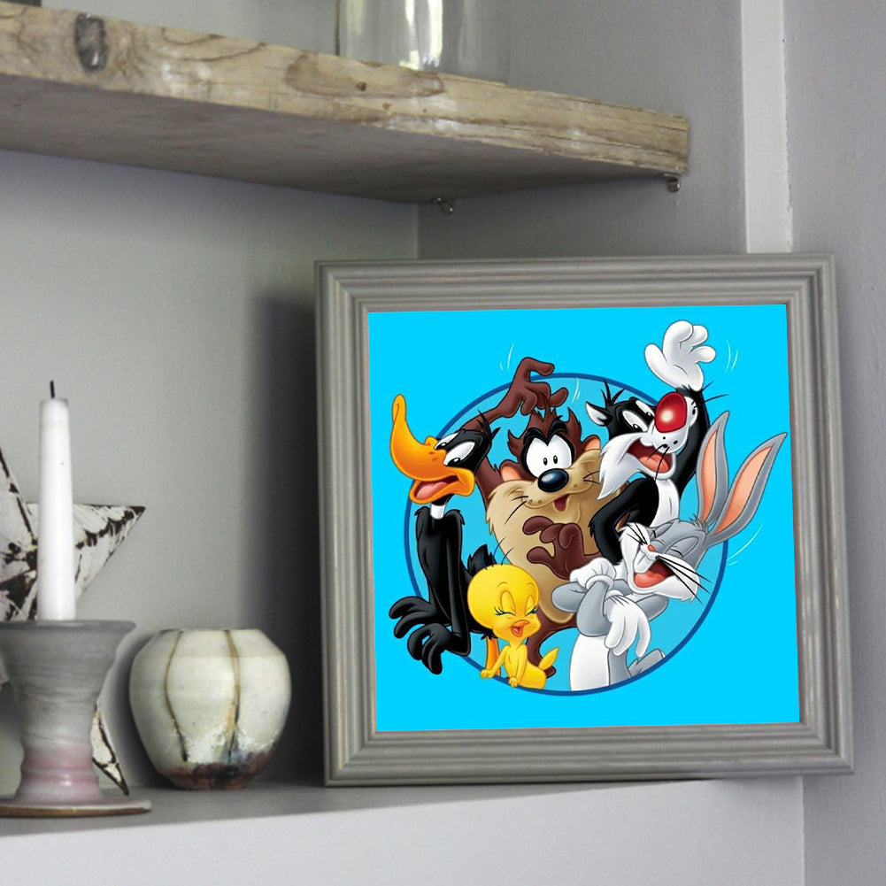 Bugs Bunny Cartoon Character - Full Square Drill Diamond Painting 30*30CM