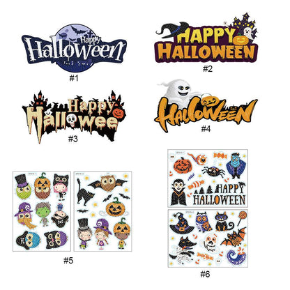 Diamond Painting Random Stickers Halloween Home Decor Two Small Sheets (BT019)