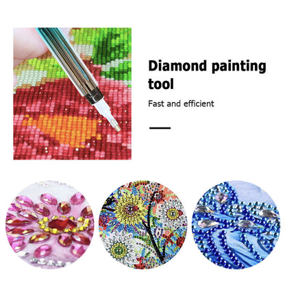 DIY Pen Metal Plastic Diamond Painting Pen Art Crafts Handmade Accessories Tools