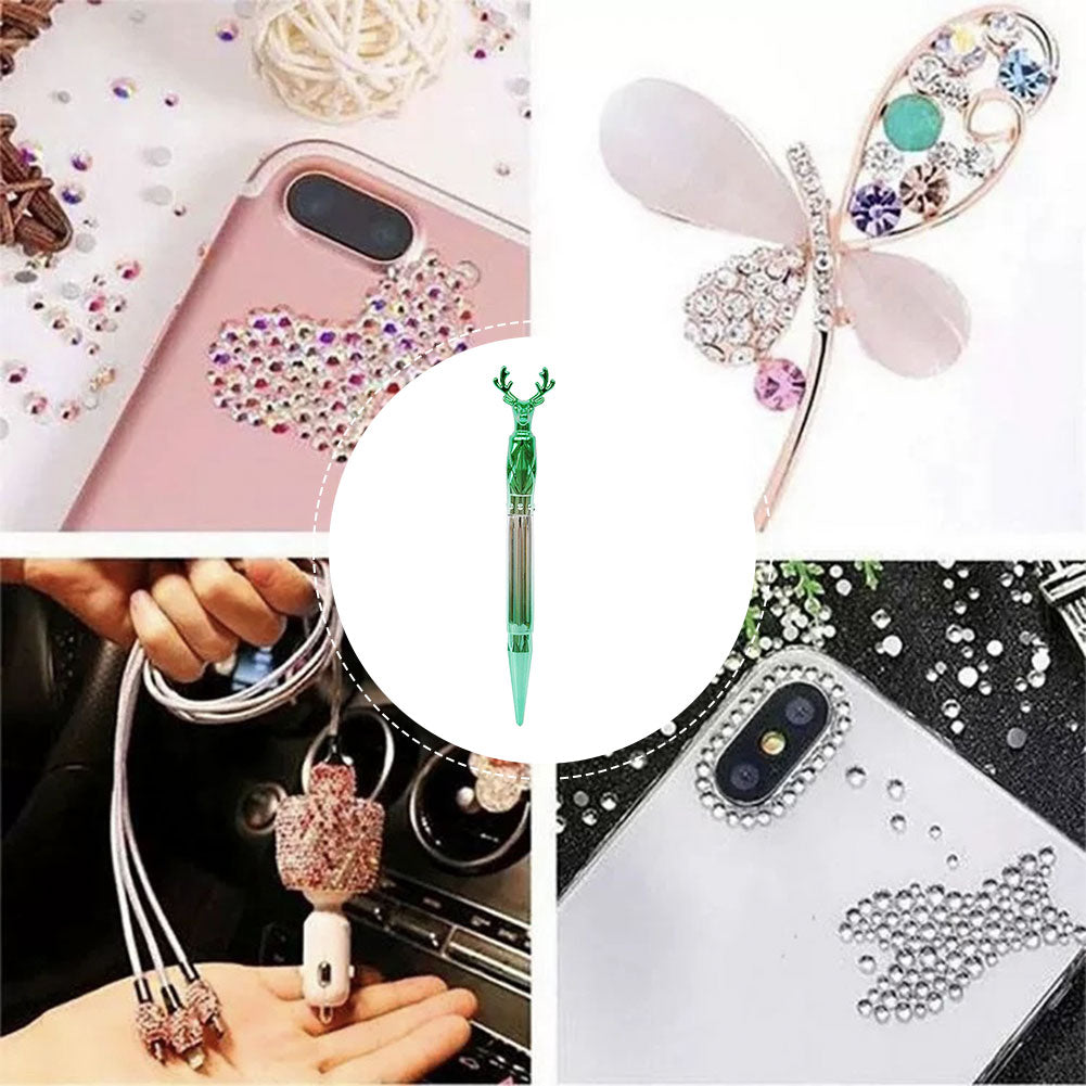 DIY Pen Metal Plastic Diamond Painting Pen Art Crafts Handmade Accessories Tools