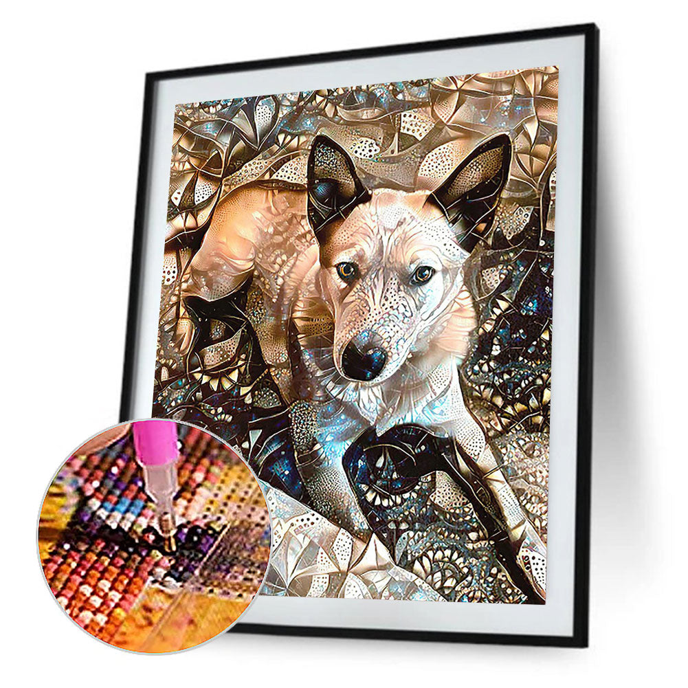 Hound - Full Round Drill Diamond Painting 40*50CM