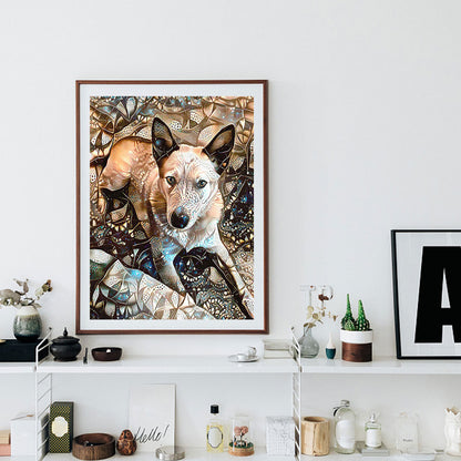 Hound - Full Round Drill Diamond Painting 40*50CM