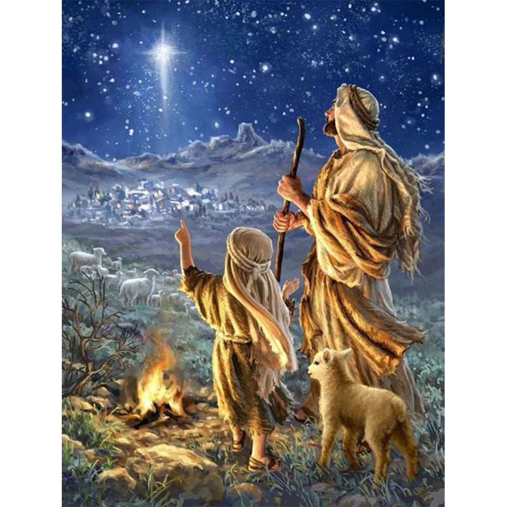 Faith In Jesus - Full Round Drill Diamond Painting 30*40CM