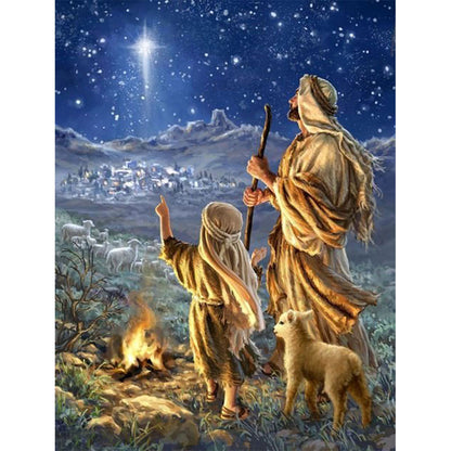 Faith In Jesus - Full Round Drill Diamond Painting 30*40CM