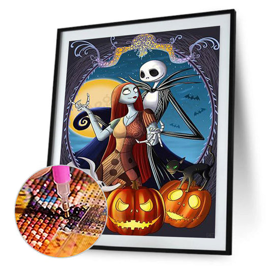 Animation Film-Night In The Weird City - Full Round Drill Diamond Painting 40*50CM