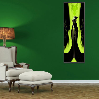 Maleficent Witch - Full Round Drill Diamond Painting 30*70CM