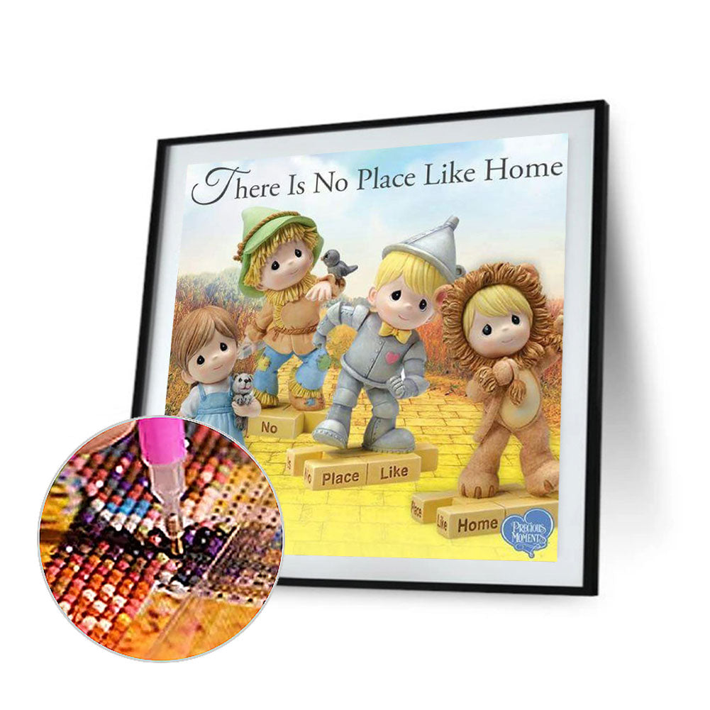 Precious Moment Record Cartoon Character - Full Square Drill Diamond Painting 50*50CM