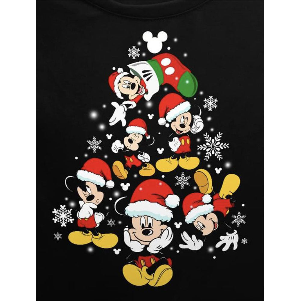 Christmas Disney Mickey - Full Round Drill Diamond Painting 30*40CM