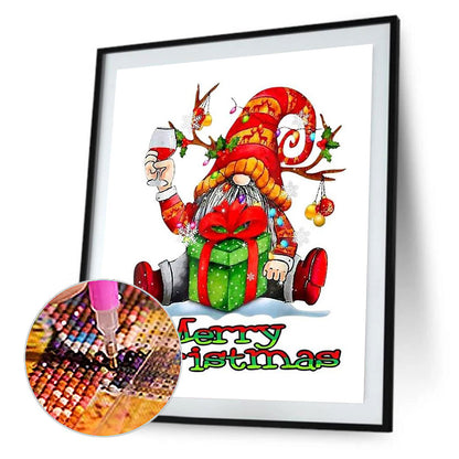 Christmas Goblins 30*40CM(Canvas) Full Round Drill Diamond Painting