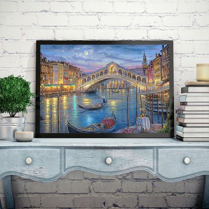 City ??Of Venice - Full Round Drill Diamond Painting 50*40CM