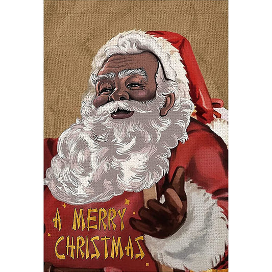 Santa Claus 30*40CM(Canvas) Full Round Drill Diamond Painting