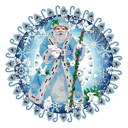 Santa Claus - Special Shaped Drill Diamond Paiting 30*30CM