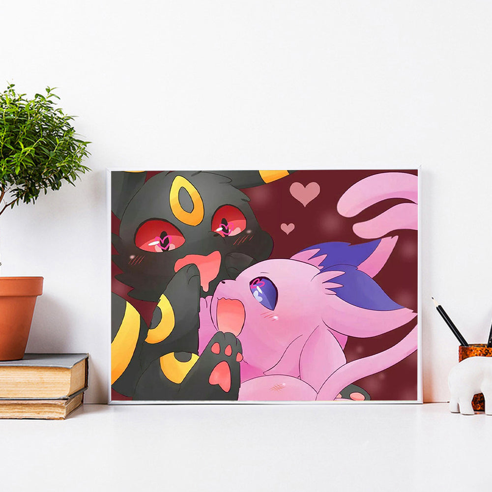 Pok¨¦mon - Full Round Drill Diamond Painting 40*30CM
