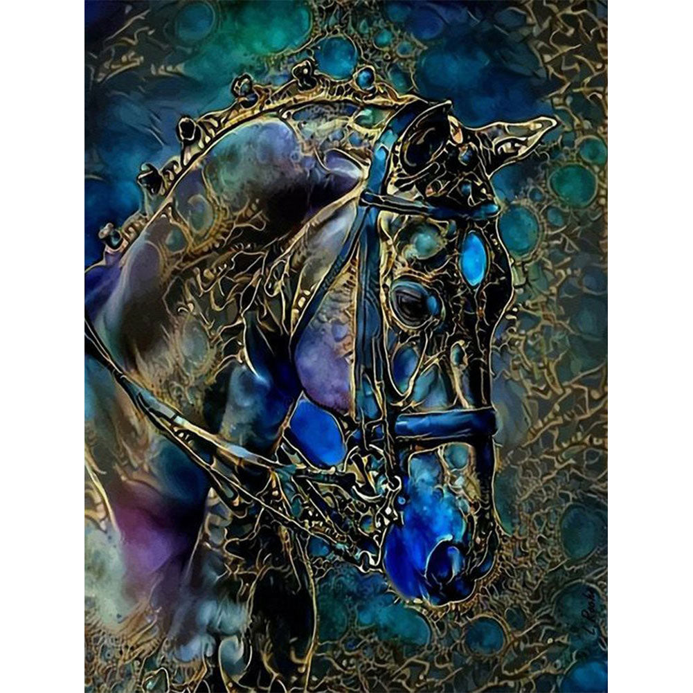 L.Roche Horse - Full Square Drill Diamond Painting 50*60CM