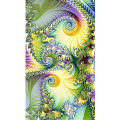 Fractal Abstract Art - Full Round Drill Diamond Painting 40*70CM