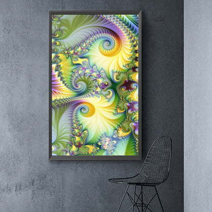 Fractal Abstract Art - Full Round Drill Diamond Painting 40*70CM
