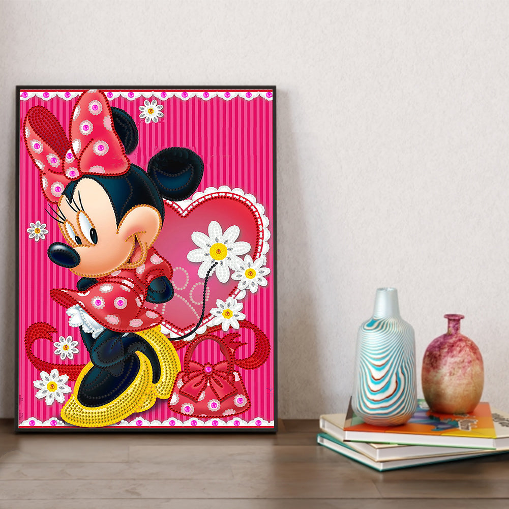 Mickey Mouse - Special Shaped Drill Diamond Painting 30*40CM