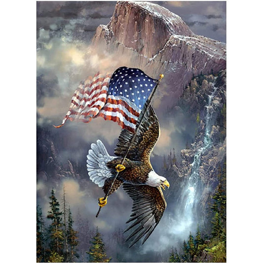 American Eagle 50*60CM(Canvas) Full Square Drill Diamond Painting