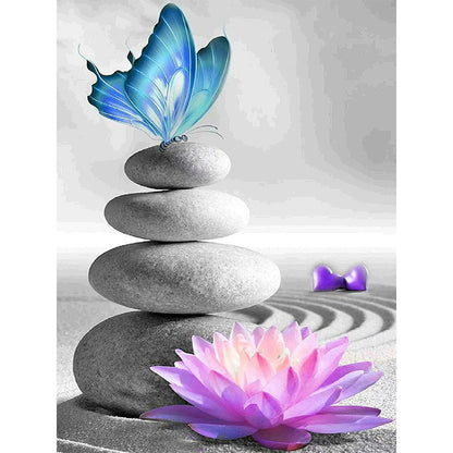 Zen Pebble - Full Round Drill Diamond Painting 30*40CM