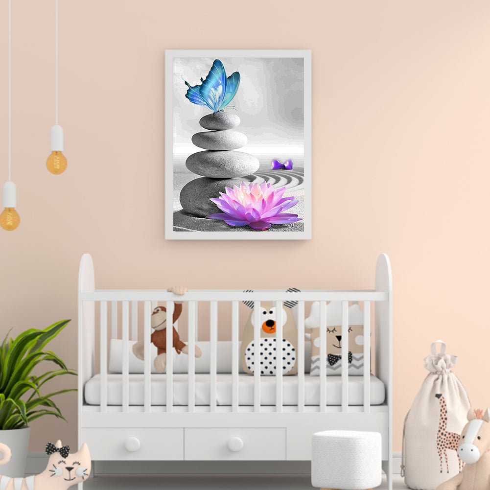 Zen Pebble - Full Round Drill Diamond Painting 30*40CM