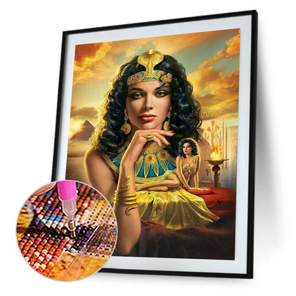 Cleopatra Vii - Full Round Drill Diamond Painting 40*50CM