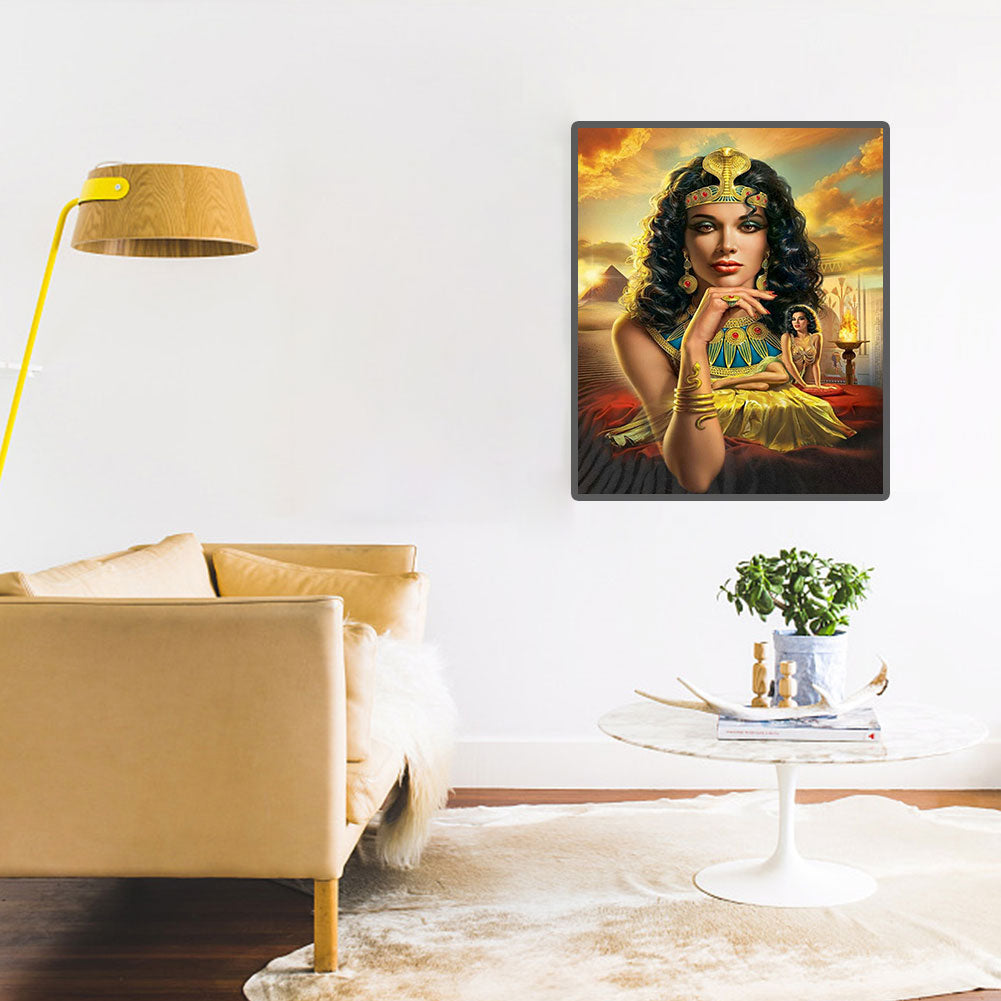 Cleopatra Vii - Full Round Drill Diamond Painting 40*50CM