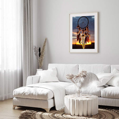 Dreamcatcher - Full Round Drill Diamond Painting 30*40CM