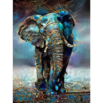 L¨¦a Roche Elephant - Full Square Drill Diamond Painting 40*50CM