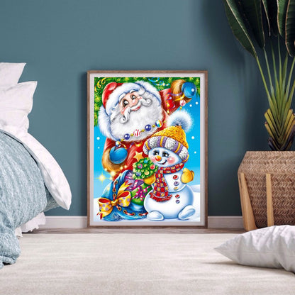 Santa Claus - Full Round Drill Diamond Painting 30*40CM